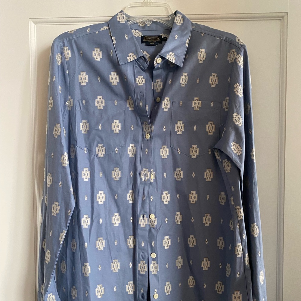 Pendleton M Button Down Shirt - image 1